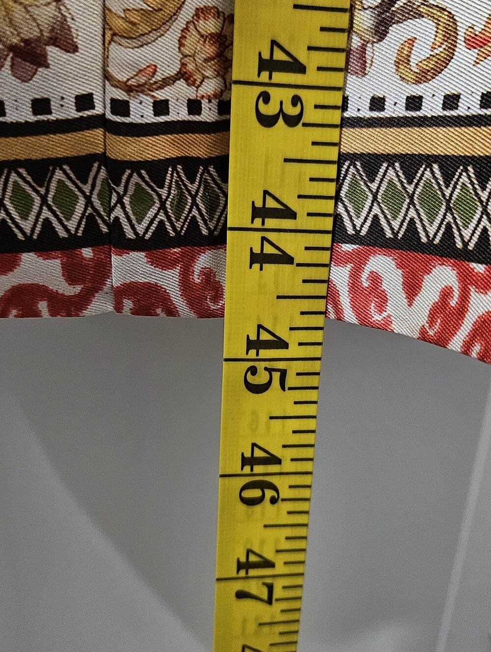 Zara Boho Straight Leg Palazzo Pants S Patchwork Floral Festival Coastal Flowy - Picture 12 of 13
